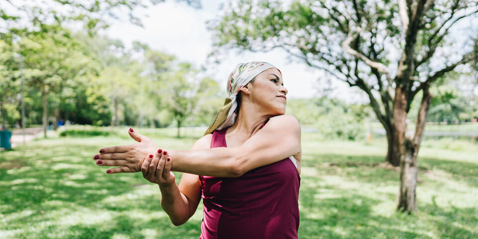 Jason King, RN, offers tips for exercising safely during cancer recovery. He explains the benefits of staying active and more.