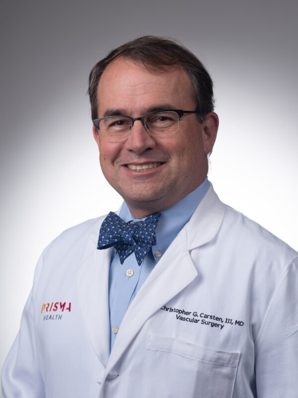 Christopher Gadsden Carsten, III, MD 4.9 • 141 ratings, 29 reviews Vascular Surgery