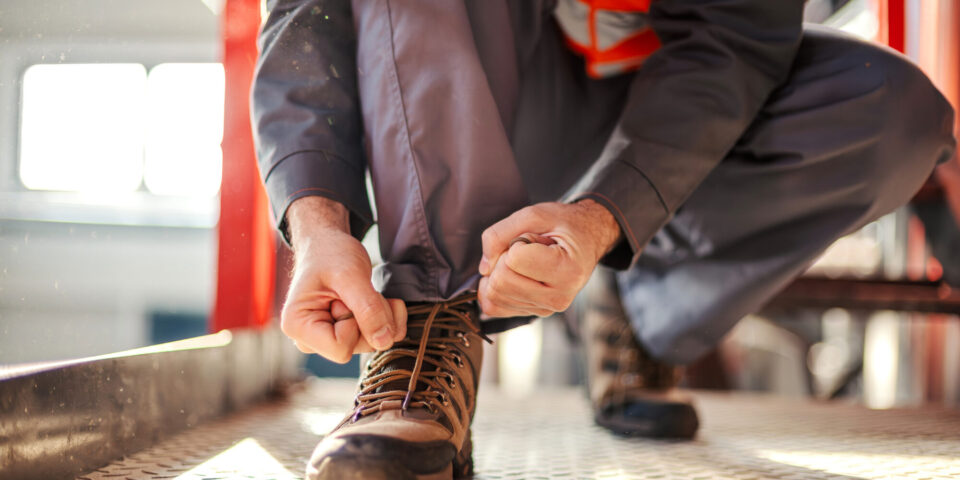 Occupational health specialist Sandra Hardee, MD, offered advice on preventing foot injuries in the workplace.