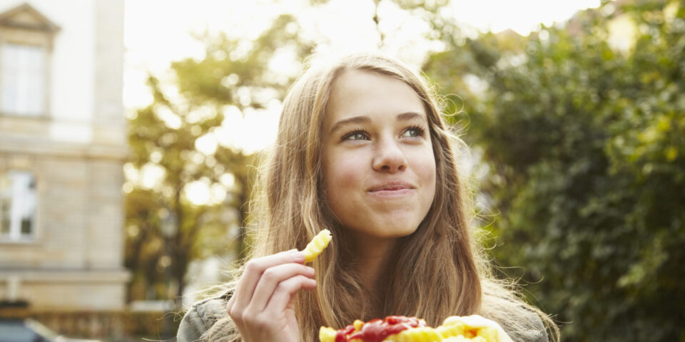 What makes teens eat so much? Registered dietitian Lisa Money explained how dietary choices support healthy development into adulthood.